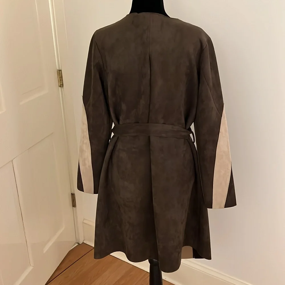 COPY - Zara Suede Spring Coat, Light Weight, size S - Picture 5 of 6